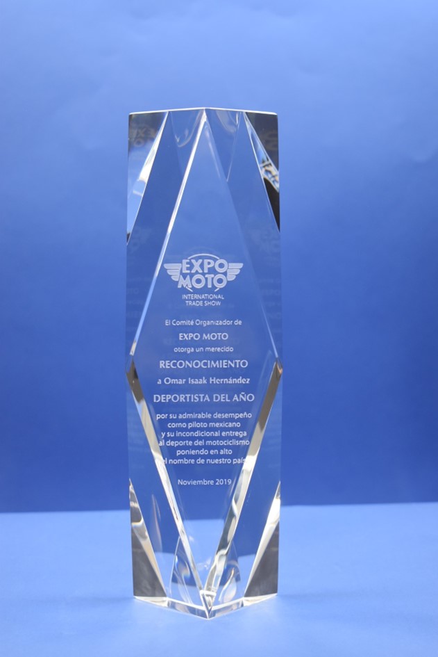 Cristal Grabado en 3D Laser