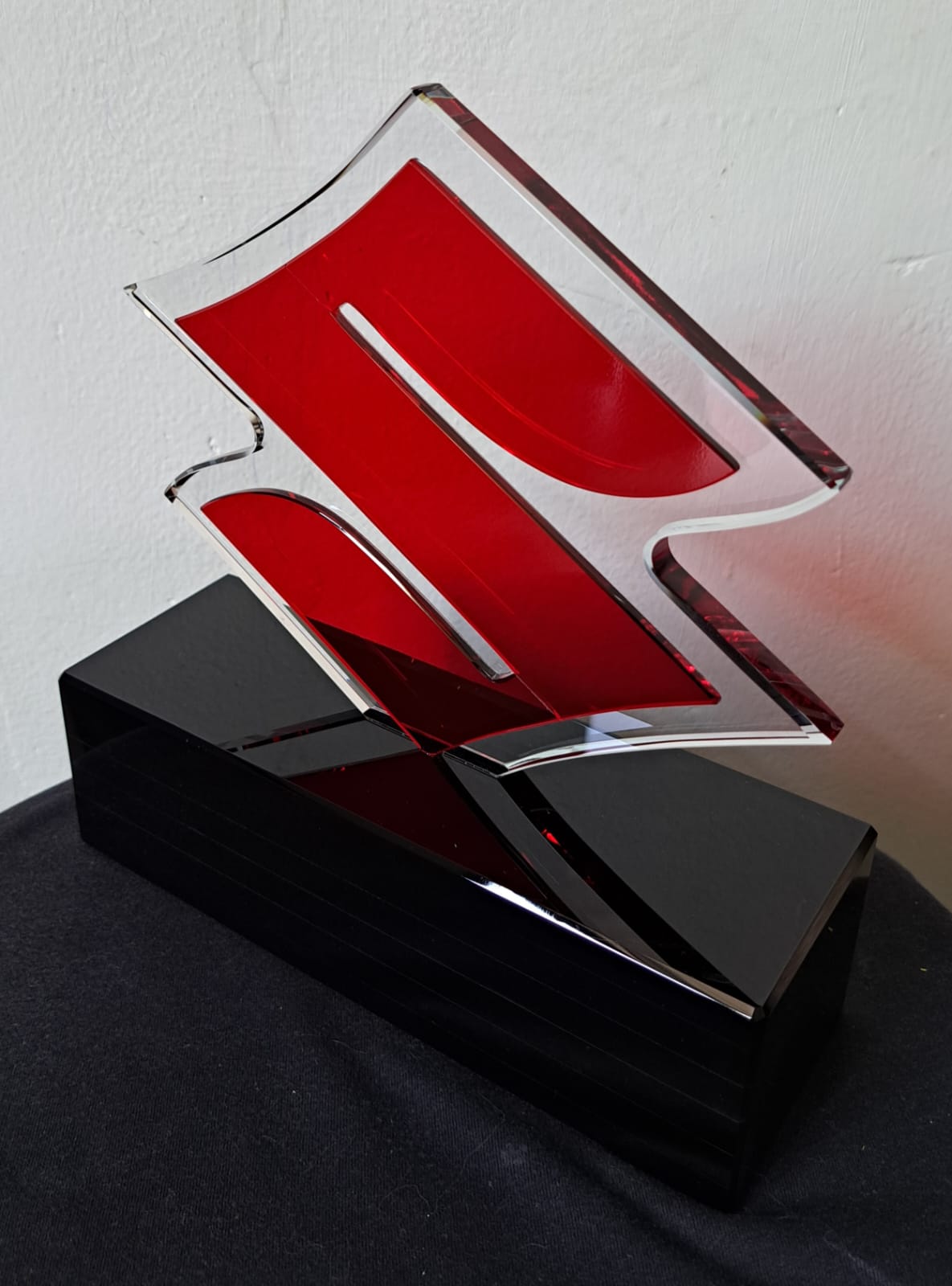Cristal Grabado en 3D Laser