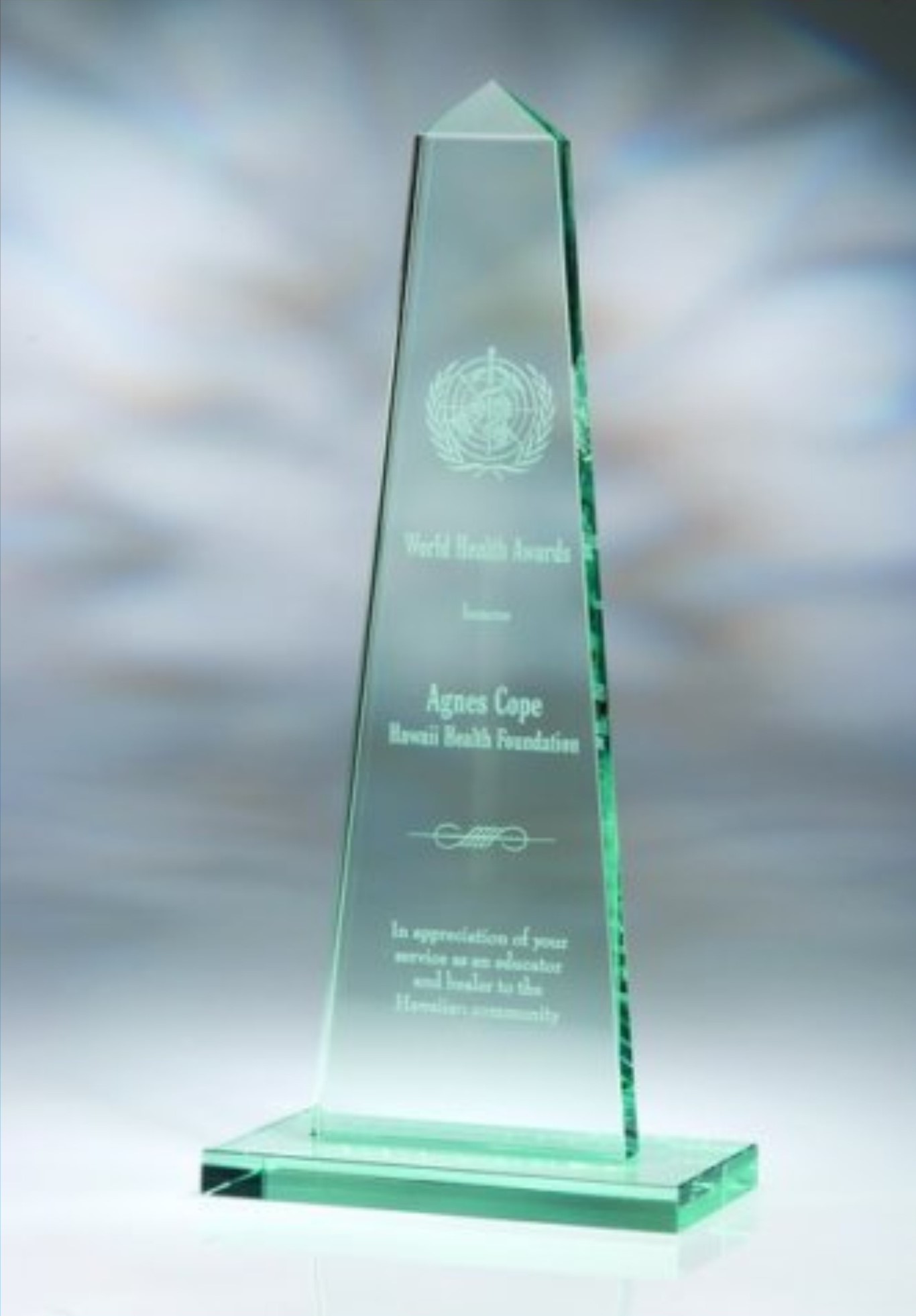 Cristal Grabado en 3D Laser