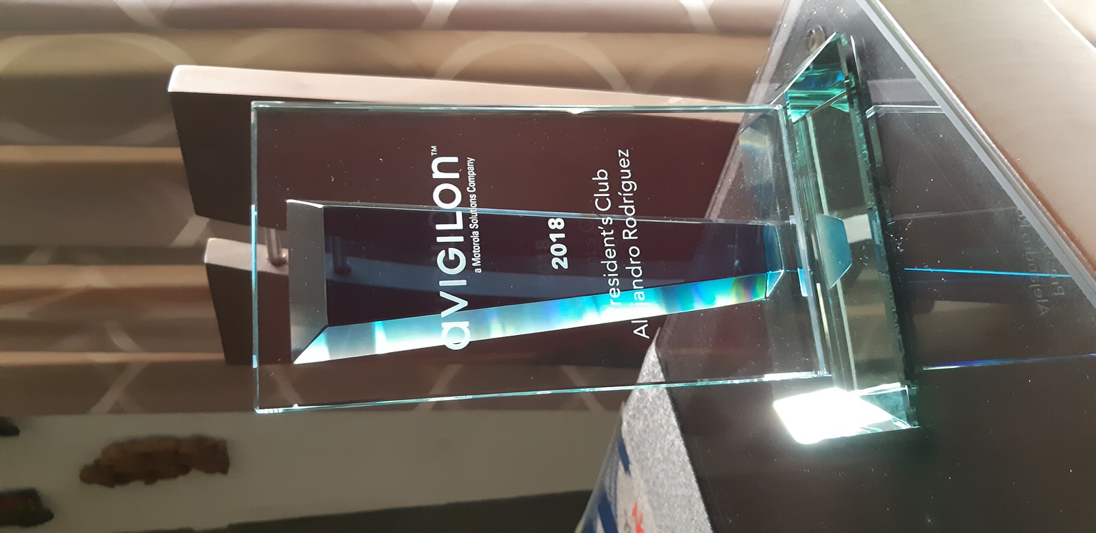 Cristal Grabado en 3D Laser